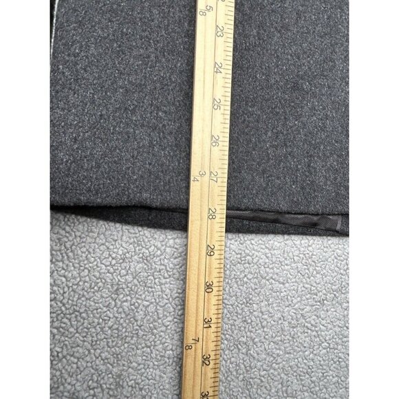 Stafford Wool Blazer Mens 40S Charcoal Gray Wool Jacket Sport Coat Casual Office - Picture 13 of 13